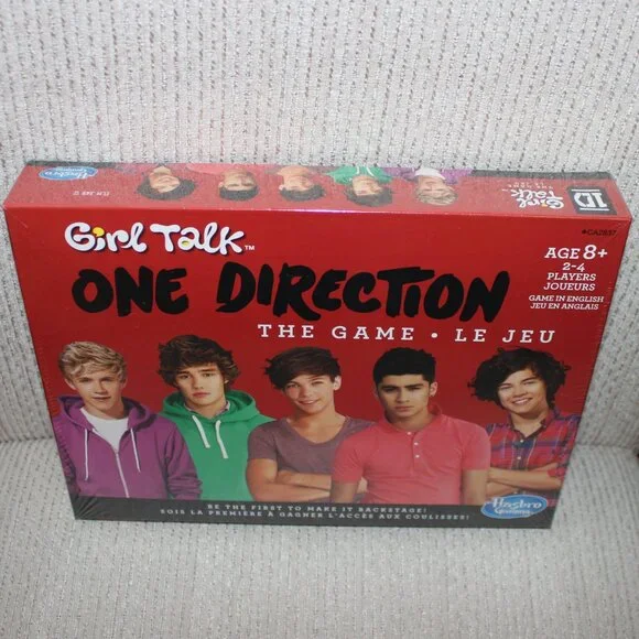 3/$88❤️1D ONE DIRECTION GIRL TALK Board Game Canadian Bilingual Version - Picture 2 of 5